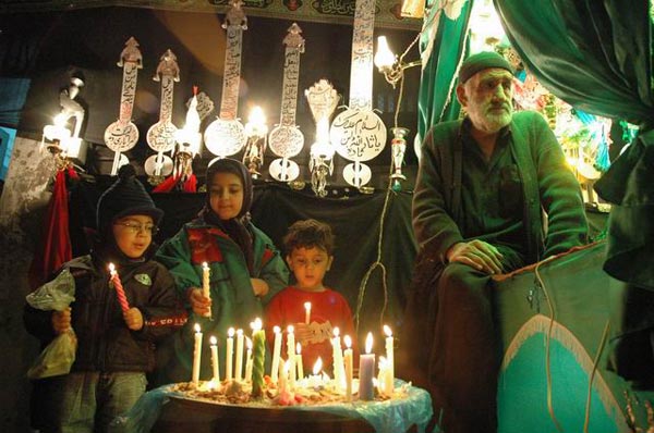 علی سراج همدانی،شام غریبان با پدر بزرگ، اهواز